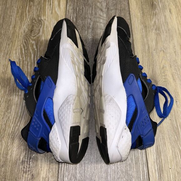 Nike Air Huarache Run GS Nike 654275-005 Black Blue Kids Youth US Size 5.5Y - Picture 9 of 11
